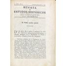 REVISTA DE ESTUDOS HISTÓRICOS. Boletim do Instituto de Estudos Históricos da Faculdade de Letras do Porto. Director: Prof. Damião Peres.