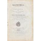 GOMES, Bernardino António. - MEMORIA SOBRE A CANELA DO RIO DE JANEIRO, offerecida ao Principe do Brazil Nosso Senhor pelo Senado da Camara da mesma cidade no anno de 1798. 