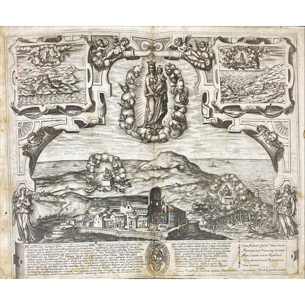 GRAVURA. SENHORA DO LORETO. 1570