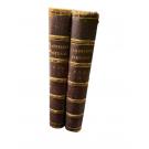 LANDMANN, Geroge. - HISTORICAL, MILITARY, AND PICTURESQUE OBSERVATIONS ON PORTUGAL, Illustrated by seventy-five coloured plates, including authentic plans of the sieges and battles fought in the Peninsula during the late war. In Two Volumes.  Vol. I (e Vol. II).