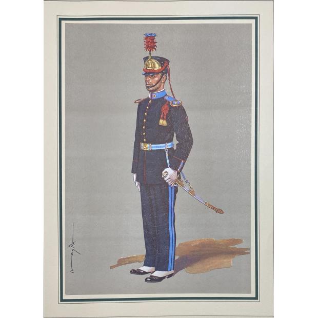 UNIFORMES MILITARES BRASILEIROS. Pedro Calmon. Aguarelas Ivan Rodrigues. Pesquisa e Texto Deocleciano Azambuja.