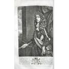 GUILLIM, John. - A DISPLAY OF HERALDRY. Pursuivant at Arms. The Sixth Edition [on fine paper]. Improv'd with large Additions of many hundred Coats of Arms... Illustrated With the Arms, Crests, Supporters, and Motto's of the Royal Familly, and Nobility...