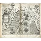 LINSCHOTEN, Jan Huygen van. - ITINERARIUM; Ofte Schip-Vaert Naer Doost Ofte Portugaels Indien... Junto com: REYS-GHESCHRIFT Van De Navigatien Der Portugaloysers in Orienten... Junto com: BESCHRIJVINGE Vande Gantsche Custe van Guinea, Manicongo, Angola, Monomotapa en tegen over de Cabo de S. Augustijn in Brasilien. 