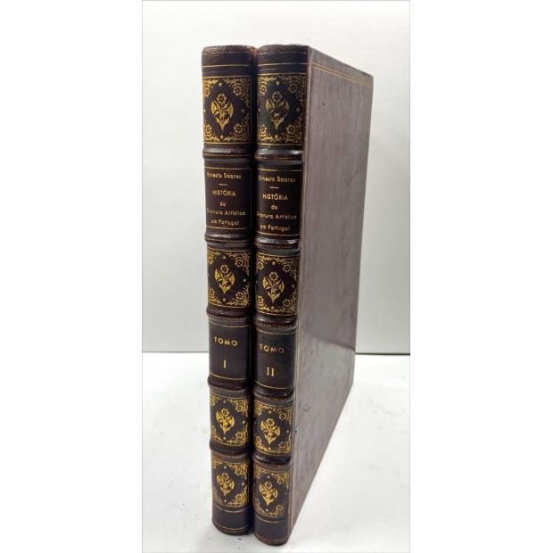 SOARES, Ernesto. - HISTÓRIA DA GRAVURA ARTISTICA EM PORTUGAL. Os artistas e as suas obras. Volume I (e Volume II). 