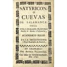 VASCONCELOS, Francisco Botelho de Morais e. (CAMILO) - SATÝRICON, O CUEVAS DE SALAMANCA. 