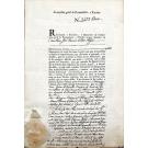 MANUSCRITO / ACÇÕES. - COMPANHIA GERAL DE PERNAMBUCO E PARAÍBA.
