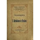 OLIVEIRA, Francisco Xavier de Ataíde de. - MONOGRAFIA DE SÃO BARTOLOMEU DE MESSINES. 
