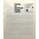 LISBOA, António Maria. - POESIA DE... Texto estabelecido por Mário Cesariny de Vasconcelos. 