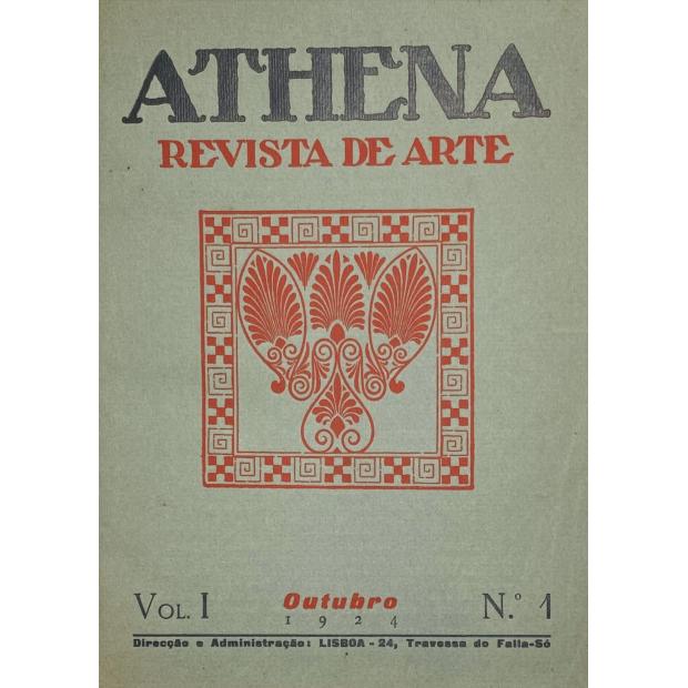 ATHENA. Revista de Arte. Directores: Fernando Pessoa. Ruy Vaz. Vol. I (ao Vol. V). 