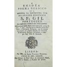 MONTE, João Pedro do. - A EGIDÉA POEMA HEROICO OU A HISTORIA DA PROTENTOSA VIDA DO GRANDE PENITENTE S. FR. GIL PORTUGUEZ DA SAGRADA ORDEM DOS PREGADORES. 