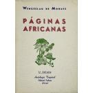 MORAES, Wenceslau de. - PÁGINAS AFRICANAS. 