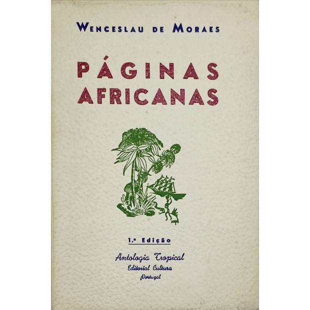 MORAES, Wenceslau de. - PÁGINAS AFRICANAS. 