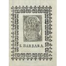 MOURA, Inácio de Santa Barbara Ferreira de. - FLORES DE DEVOÇÃO, colhidas no campo de Sancta Barbara, debaixo da benevola influencia de Nossa Senhora das Mercês.