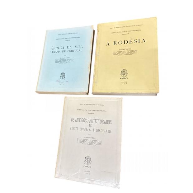 PATTEE, Richard. - PORTUGAL NA ÁFRICA CONTEMPORÂNEA. Volume I - África do Sul vizinha de Portugal. II - Os Antigos Protectorados de Lesoto, Botswana e Suazilândia. III - A Rodésia.
