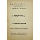 PESSOA, Fernando. - A MAÇONARIA VISTA POR... O Poeta da 