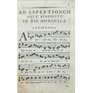 PROCESSIONALE ac Rituale Romanum cum officio sepulturæ secularium, regularium, et parvulorum juxta formam ritualis Pauli V., et Benedicti XIV. Ad usum omnium clericorum, & regularium utriusque sexus, qui Breviario Romano utuntur... 