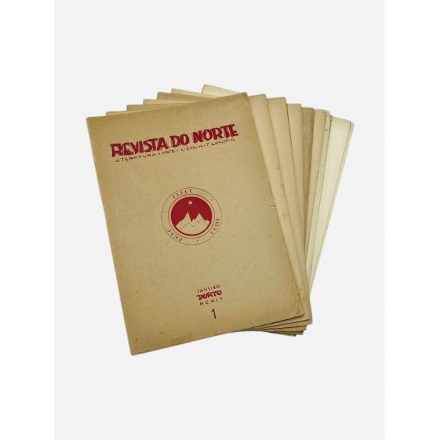 REVISTA DO NORTE. Literatura, arte, ciência e filosofia. Nº1 (ao 12) Director: Fernando de Araújo Lima. 