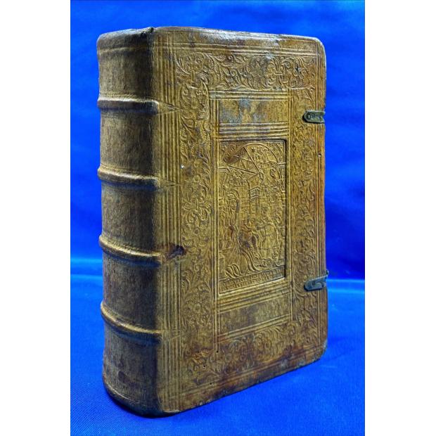 DASYPODIUS, Petro. - DICTIONARUM LATINO GERMANICUM, ET VICE VERSA GERMANICOLATINUM ex optimis Latinae linguae scriptoribus concinnatum: cui accesserunt nomina Locorum et Amnium in Germania aliorumque multorum ut Plantarum, Herbarum, Arborum, Forensium loquendi modi atque vocabula, etc. quae tamen singula sub litera sua initiali facile reperiuntur. 