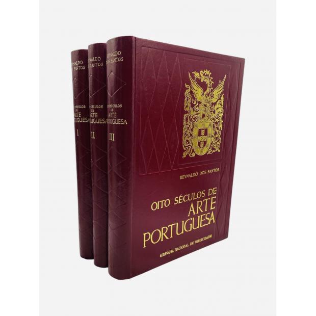 SANTOS, Reynaldo dos. - OITO SÉCULOS DE ARTE PORTUGUESA. História e Espirito. Vol. I (ao III). 