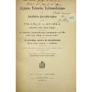 SARZEDAS, Joaquim António dos Reys Tenreiro. - ÁGUAS MINERAIS. PHYSIOTHERAPIA. (Impressões colhidas em Missão Oficial). 