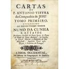 VIEIRA, Pe. António. - CARTAS DO... Tomo primeiro (e segundo). 