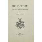 VITERBO, Francisco Marques de Sousa. - GIL VICENTE. Dois traços para a sua biographia. 