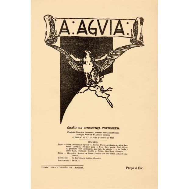 ÁGUIA (A). Órgão da Renascença Portuguesa. Nº 10/11 da 4ª série. 