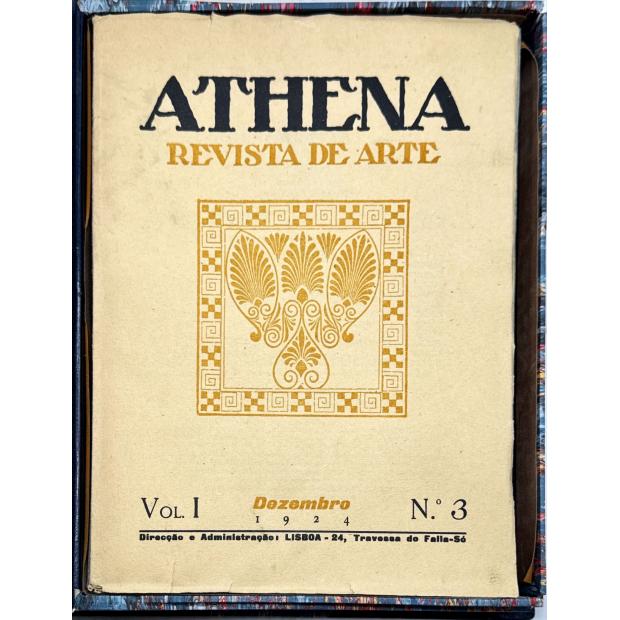 ATHENA. Revista de Arte. Directores: Fernando Pessoa. Ruy Vaz. Vol. I (ao Vol. V). 