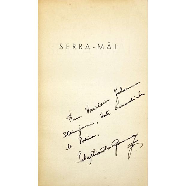 GAMA, Sebastião de. - SERRA-MÃI. Poemas. 