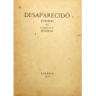 QUEIROZ, Carlos. – DESAPARECIDO. Poemas de… 