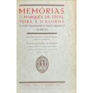 ALORNA, Marquês de Fronteira e d'. - MEMÓRIAS DO... D. José Trazimundo Mascarenhas Barreto ditadas por ele próprio em 1861. Revistas e coordenadas por Ernesto de Campos de Andrade. Parte Primeira e Segunda (1802 a 1824) (ao Vol. VII-VIII e Apêndice). 