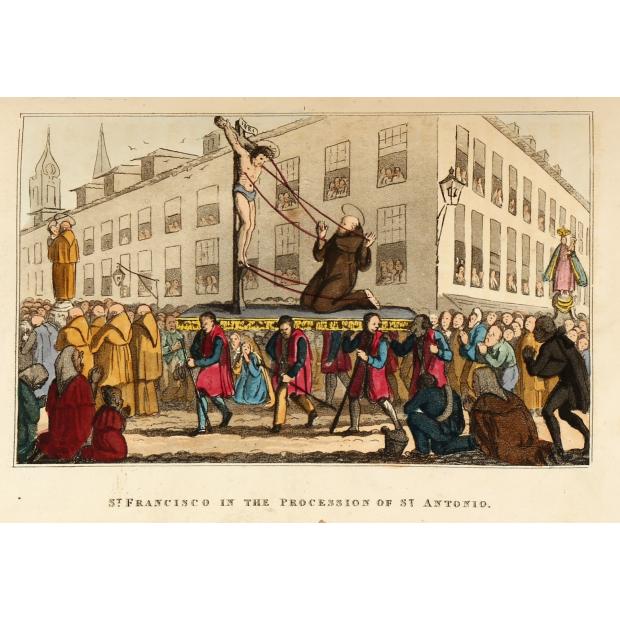 A. P. D. G. - SKETCHES OF PORTUGUESE LIFE, MANNERS, COSTUME, AND CHARACTER. Illustrated by twenty coloured plates. 