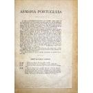 FREIRE, Anselmo Braamcamp. - ARMARIA PORTUGUESA. 