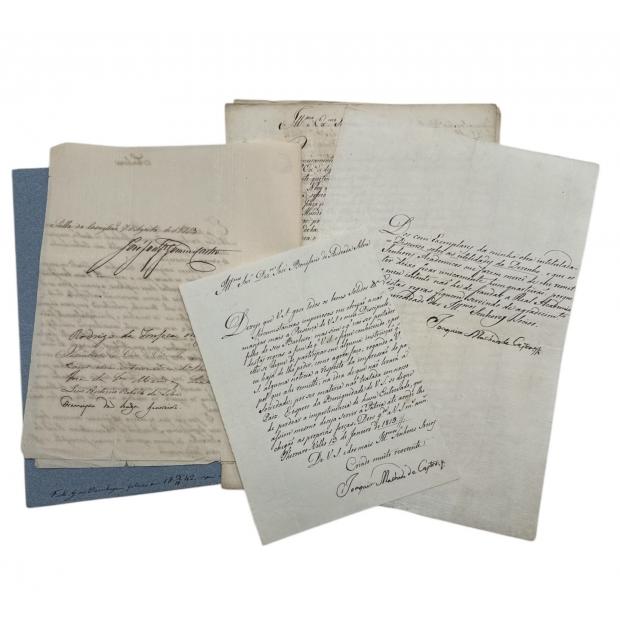 MANUSCRITO - JOAQUIM MACHADO DE CASTRO.
