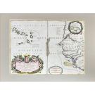 MAPA - Coronelli. Bocche del fiume Negro Et Isole Di Capo Verde. 1690