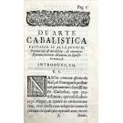 MELO, D. Francisco Manuel de. - TRATADO DA SCIENCIA CABALA, OU NOTICIA DA ARTE CABALISTICA. COMPOSTO POR DOM FRANCISCO MANOEL DE MELLO. 