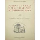 NÓBREGA, Artur Vaz-Osório. - PEDRAS DE ARMAS E ARMAS TUMULARES DO DISTRITO DE BRAGA. Volume III - Concelhos de Terras de Bouro e Amares.