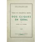 NOGUEIRA, Rodrigo de Sá. - DOS CLIQUES EM GERAL. (Temas de Linguística Banta).