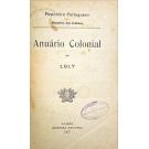 ANUÁRIO COLONIAL DE 1917-1918. 