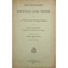 CURTOIS, Padre Victor José. - DICIONÁRIO PORTUGUEZ-CAFRE-TETENSE ou idioma fallado no Districto de Tete e na vasta região do Zambeze inferior. Mafara Akukonkédua a chizungu na mu chisendzi cha ku Nyungue. Traduzido pelo... DICIONÁRIO CAFRE-TETENSE-PORTUGUEZ. 