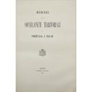 MÉMOIRE SUR LA SOUVERAINETÉ TERRITORIALE DU PORTUGAL À MACAO. 