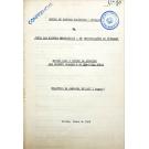 ANGOLA. Missão para o estudo da atracção das grandes cidades e do bem-estar rural. Relatório da campanha de 1957 (Angola). 