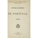 ANNUARIO ESTATISTICO DO REINO DE PORTUGAL. 