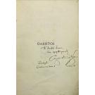 CASTRO, Eugénio de. - OARISTOS.