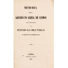 MEMORIA SOBRE O AQUEDUCTO GERAL DE LISBOA.