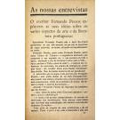 REVISTA PORTUGUESA. Literatura, Critica de Arte, Sport, Musica, Vida Estrangeira. Director: Victor Falcão. Nº 1 (ao 24). 