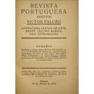 REVISTA PORTUGUESA. Literatura, Critica de Arte, Sport, Musica, Vida Estrangeira. Director: Victor Falcão. Nº 1 (ao 24). 