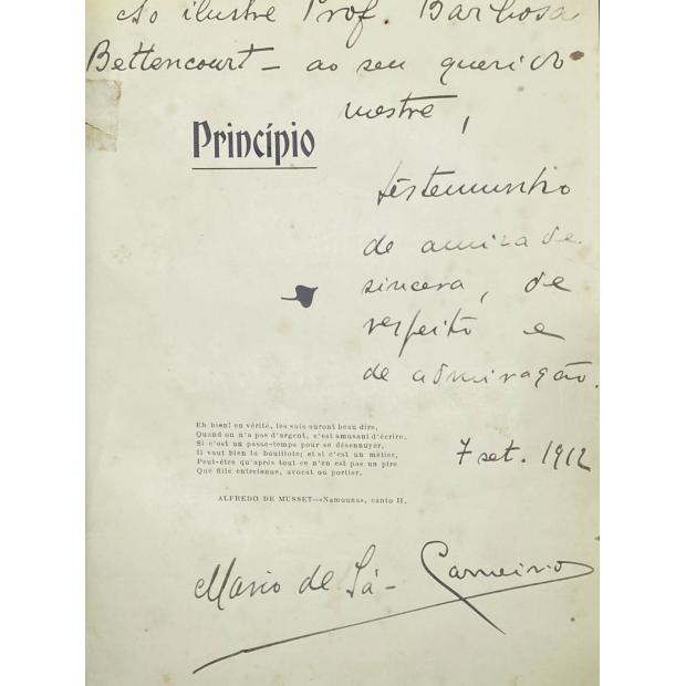 SÁ-CARNEIRO, Mário de. - PRINCÍPIO. Novelas originais. 