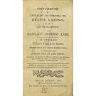 Virgílio Maro, Publio. - MONUMENTO À ELEVAÇÃO DA COLÓNIA DO BRASIL A REINO, E AO ESTABELECIMENTO DO TRIPLICE IMPÉRIO LUSO. Vol. I (ao III)