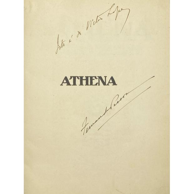 ATHENA. Revista de Arte. Directores: Fernando Pessoa. Ruy Vaz. Vol. I (ao Vol. V). 